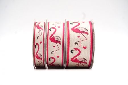 Fita Jacquard de Flamingo_AI-KN